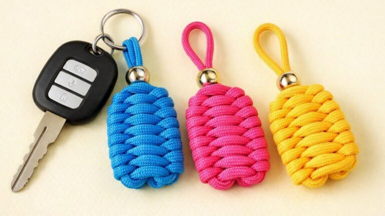 10 wyjątkowych węzłów do zrobienia własnej breloczki DIY w tym roku!