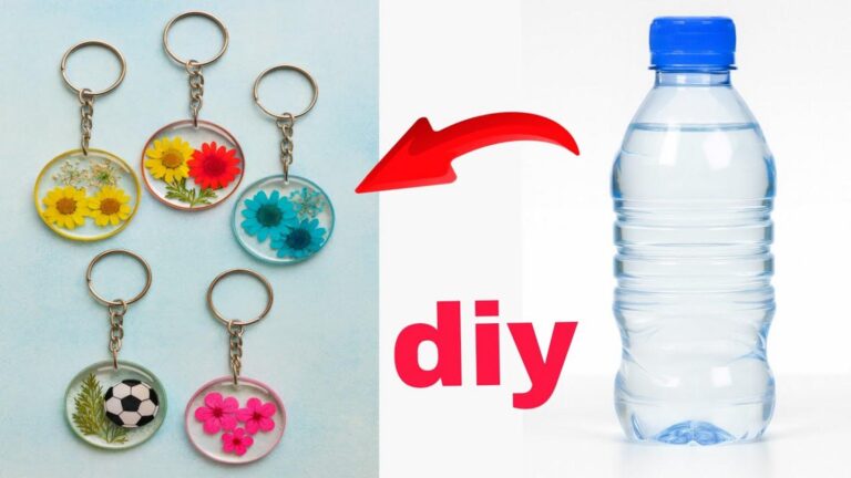 5 kroków do stworzenia przezroczystego breloczka z plastikowych butelek DIY!