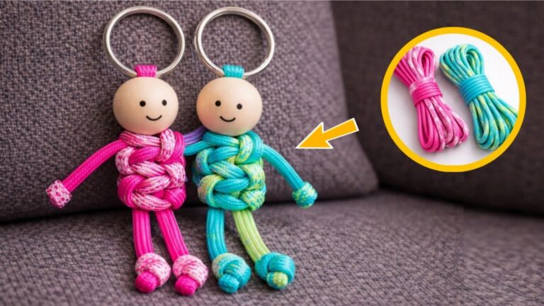 5 prostych kroków do stworzenia uroczej breloczki z liny DIY!