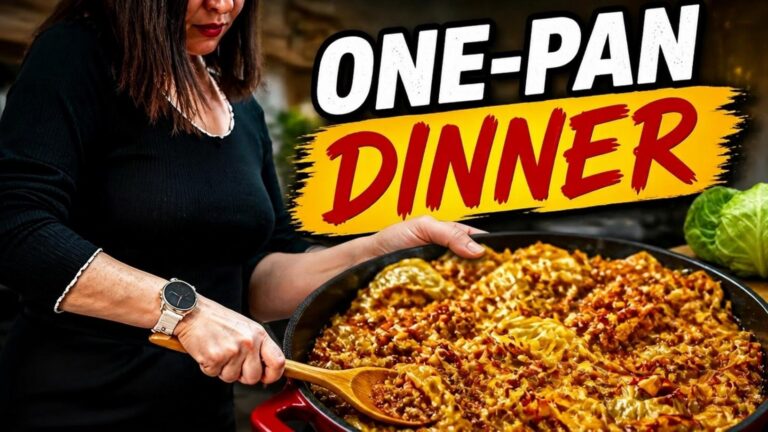 7 pysznych przepisów na szybki obiad w jednej patelni, które pokochasz!