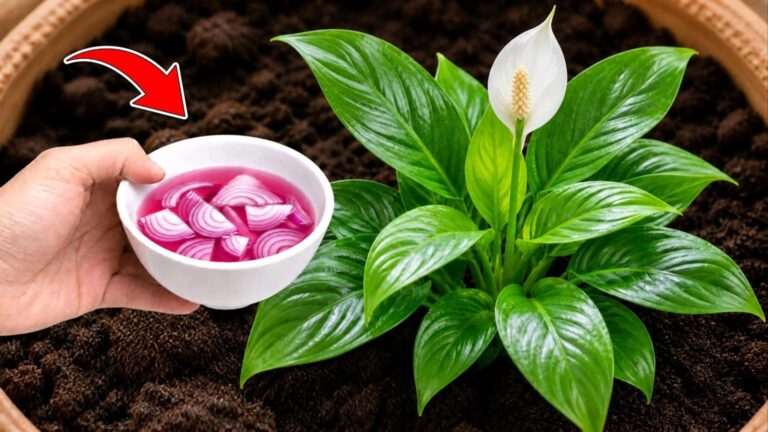 1 łyżka pod rośliną i chwilowy rozwój w ogrodzie – sprawdź ten prosty trik!